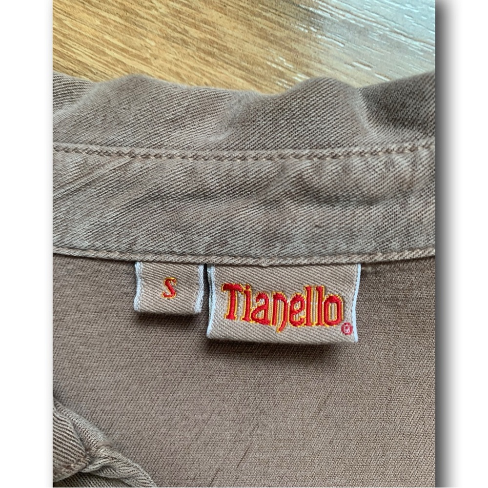 Tianello Tencel Button-down Top Size-Small NWT - Picture 8 of 11